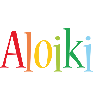 Aloiki birthday logo