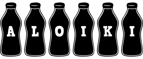 Aloiki bottle logo