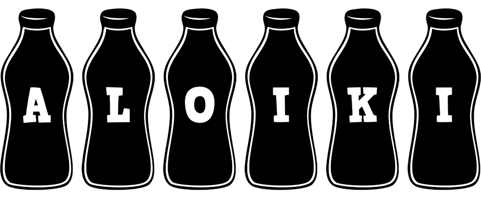 Aloiki bottle logo