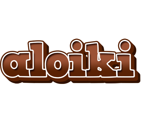 Aloiki brownie logo