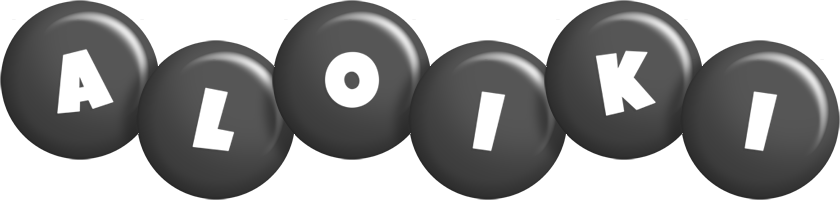 Aloiki candy-black logo