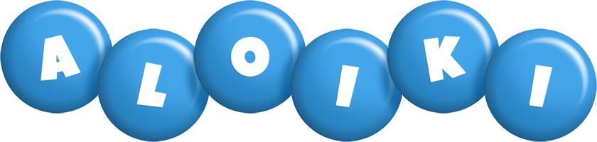 Aloiki candy-blue logo