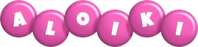 Aloiki candy-pink logo