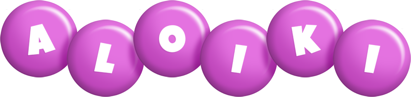 Aloiki candy-purple logo