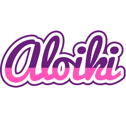 Aloiki cheerful logo