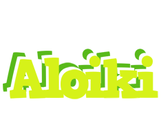 Aloiki citrus logo
