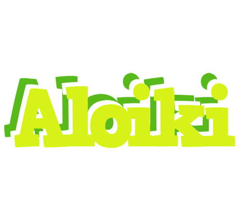 Aloiki citrus logo