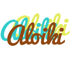Aloiki cupcake logo