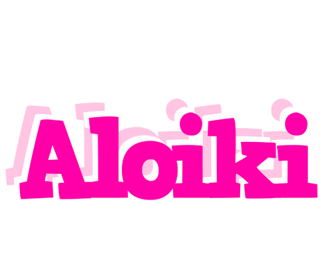 Aloiki dancing logo