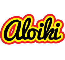 Aloiki flaming logo