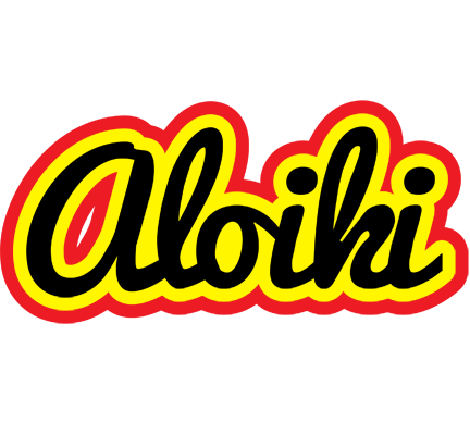Aloiki flaming logo