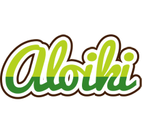 Aloiki golfing logo