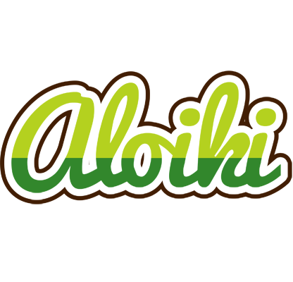 Aloiki golfing logo