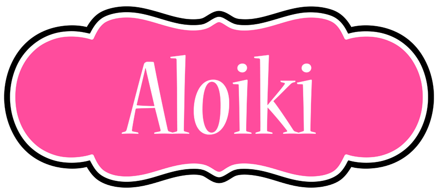 Aloiki invitation logo