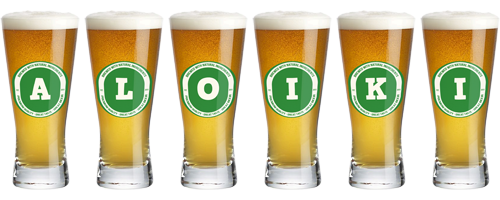 Aloiki lager logo