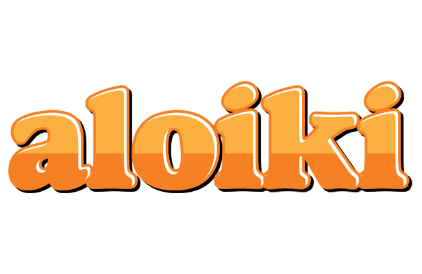 Aloiki orange logo