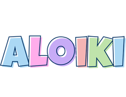 Aloiki pastel logo
