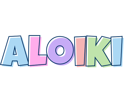 Aloiki pastel logo
