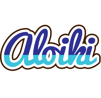 Aloiki raining logo