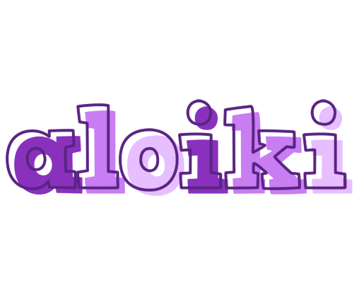 Aloiki sensual logo