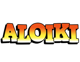 Aloiki sunset logo