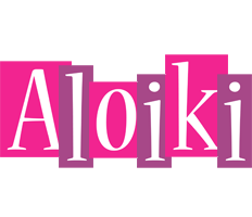 Aloiki whine logo