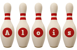 Alois bowling-pin logo