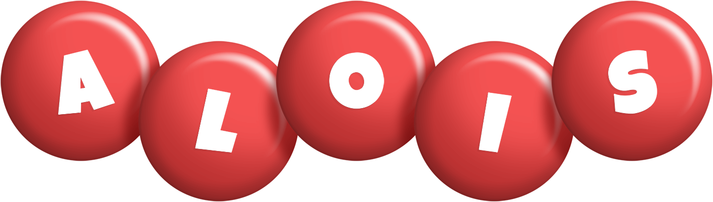Alois candy-red logo
