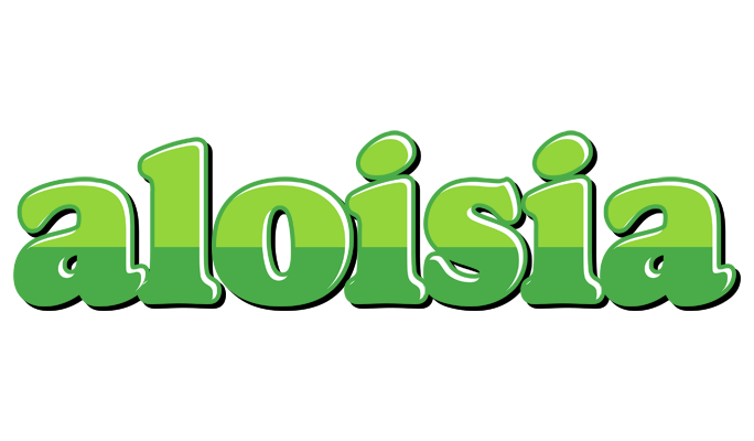 Aloisia apple logo