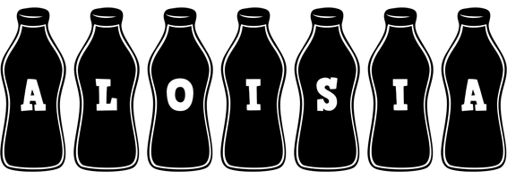 Aloisia bottle logo