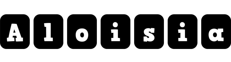 Aloisia box logo