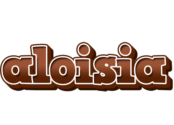 Aloisia brownie logo
