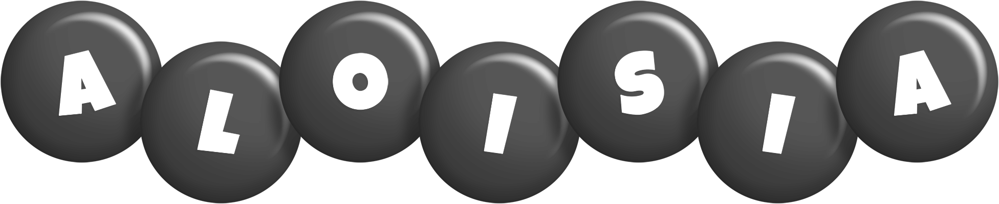 Aloisia candy-black logo
