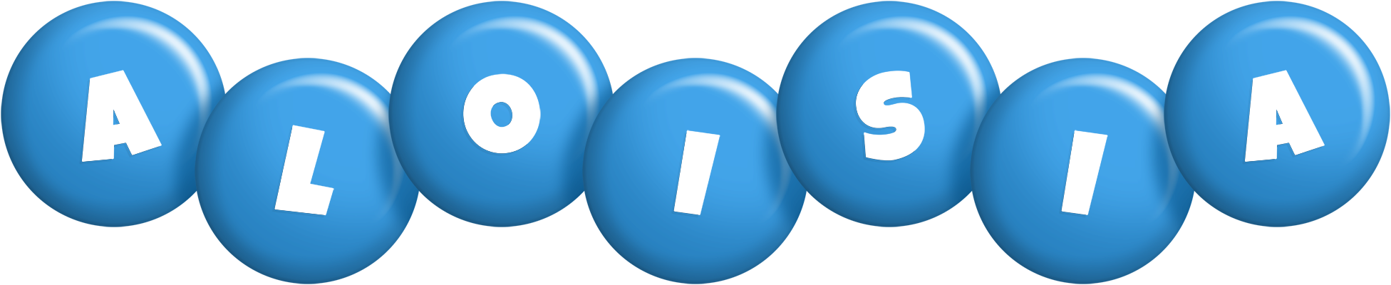 Aloisia candy-blue logo