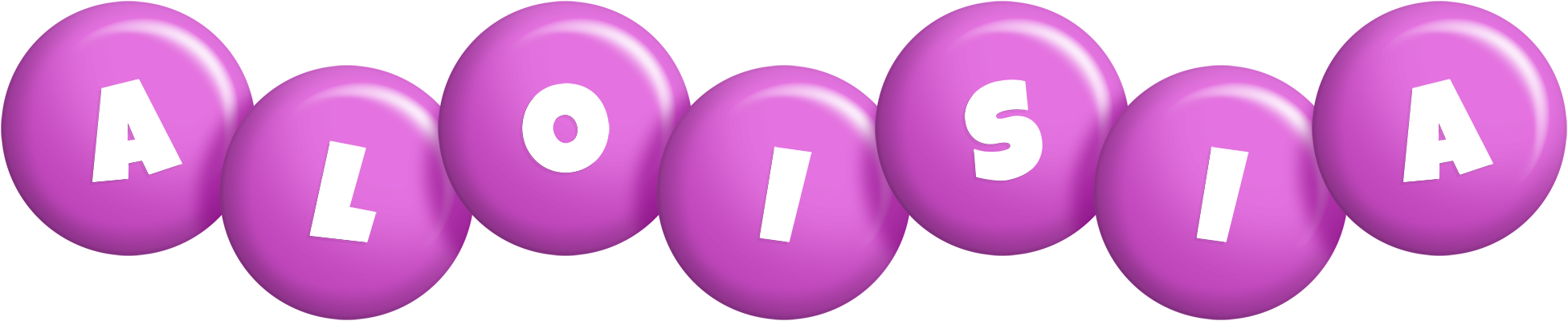 Aloisia candy-purple logo