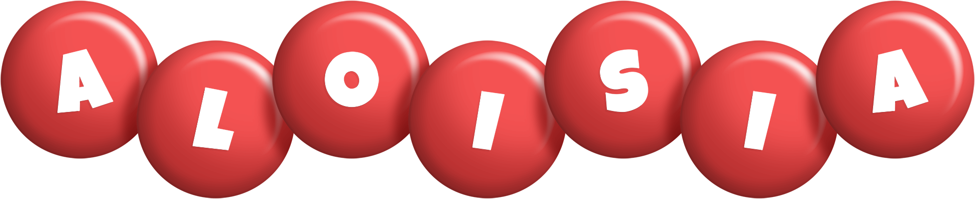 Aloisia candy-red logo