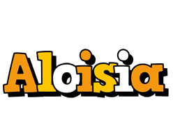 Aloisia cartoon logo