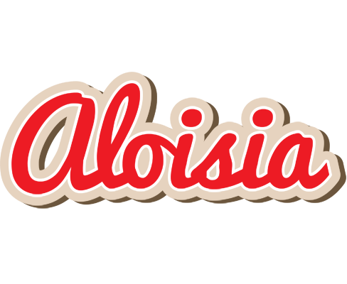 Aloisia chocolate logo