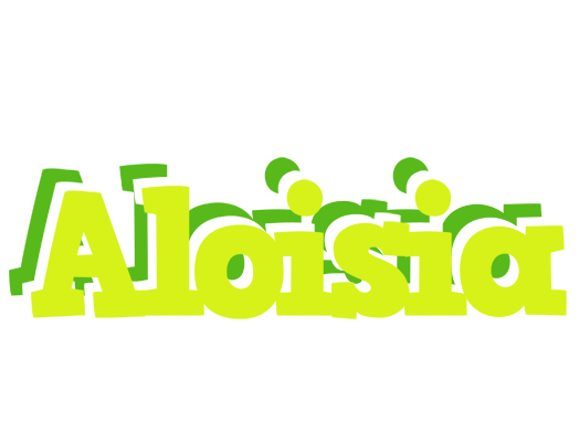 Aloisia citrus logo