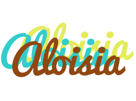 Aloisia cupcake logo