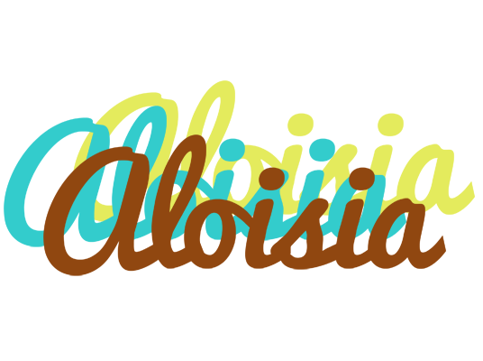 Aloisia cupcake logo