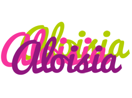 Aloisia flowers logo