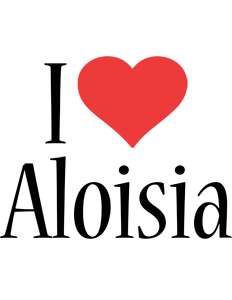 Aloisia i-love logo