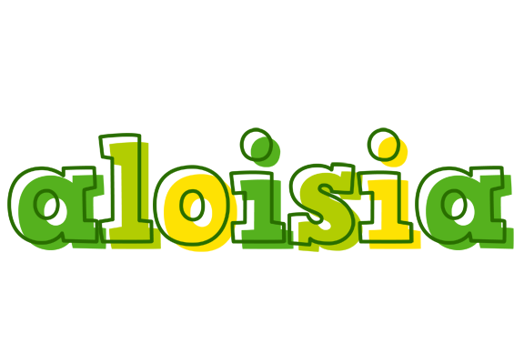 Aloisia juice logo
