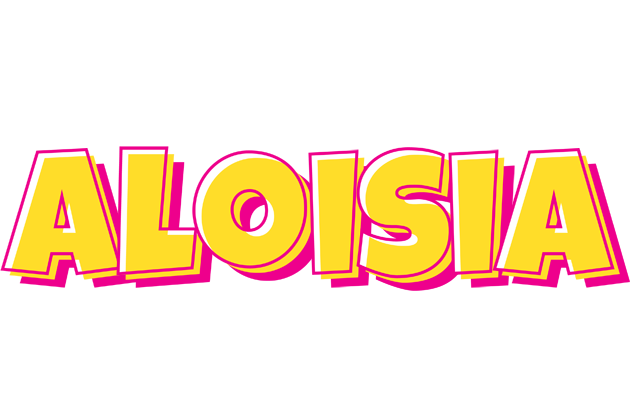 Aloisia kaboom logo