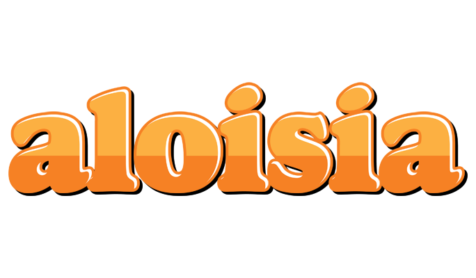 Aloisia orange logo