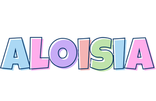 Aloisia pastel logo