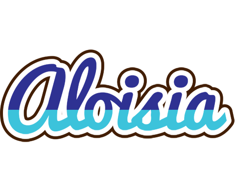 Aloisia raining logo