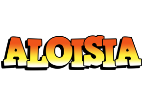 Aloisia sunset logo