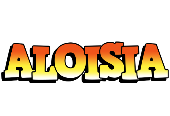 Aloisia sunset logo